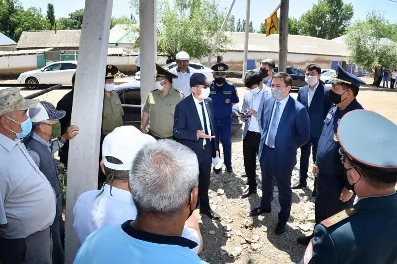 Sý tasqynynan zardap shekken Eltaı aýylynda jańa úıler salynatyn boldy