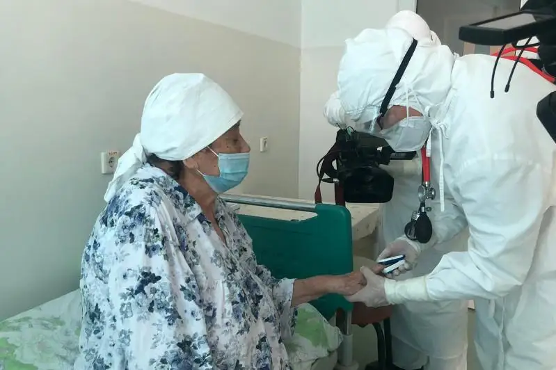 Shymkentte 90 jastaǵy keıýana pnevmonııadan jazylyp shyqty