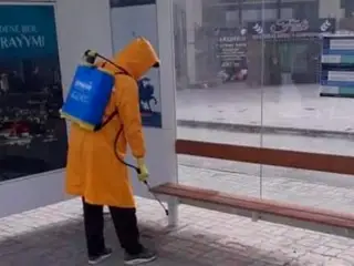 Óskemende qoǵamdyq oryndardy sanıtarlyq tazalaý jumystary bastaldy