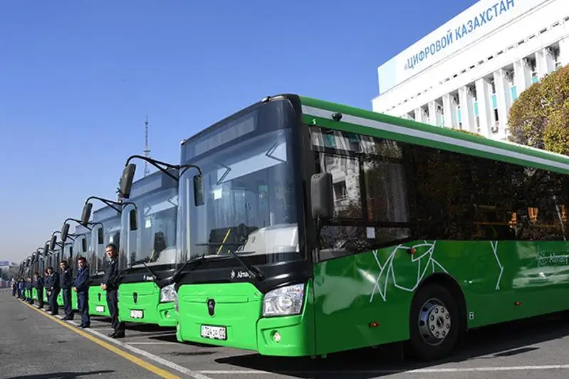 Алматыға биыл екі жүз жаңа автобус жеткізіледі