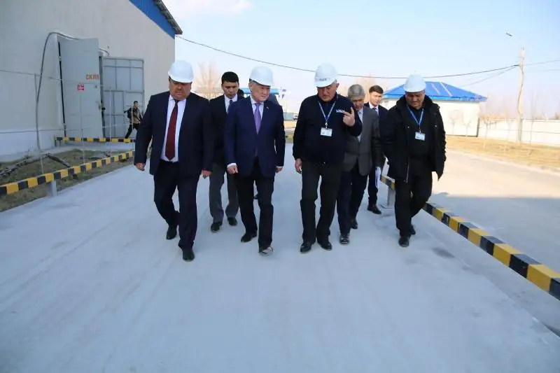 Berdibek Saparbaev Talas aýdanynyń turǵyndarymen kezdesti