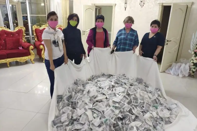 Aqtóbelik kásipkerler medıtsınalyq maskany tegin taratty
