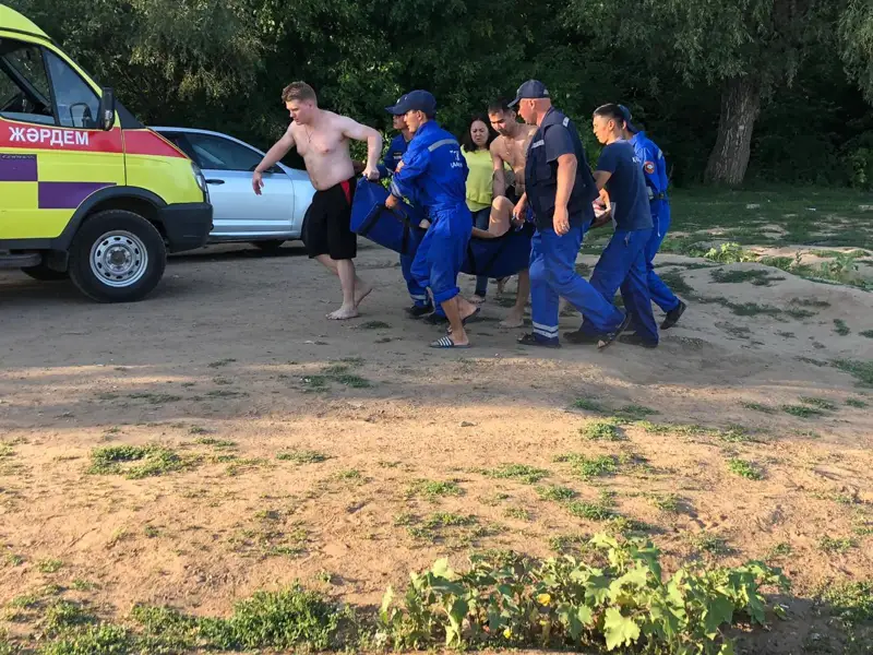 Оралда әйел тік жардан құлап кетті