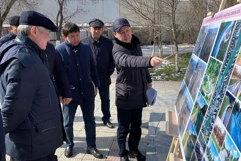 Berdibek Saparbaev Taraz qalasyn abattandyrý jumystarymen tanysty