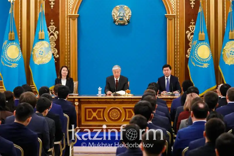 Қасым-Жомарт Тоқаевтың Президенттік жастар кадр резервіне өткен азаматтармен кездесуде сөйлеген сөзі
