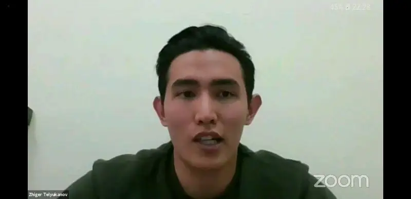 Álemniń úzdik muǵalimi atanǵan Jiger Teleýhanov qashyqtan oqytý ádisterin aıtty