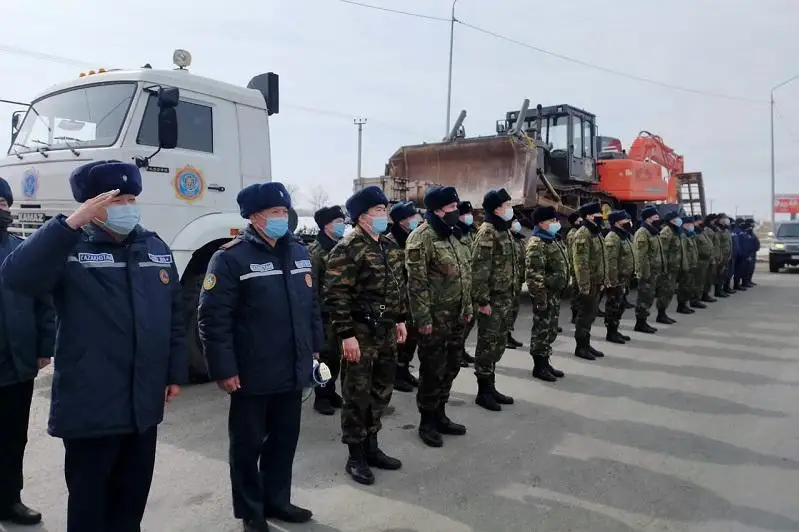 Aqmola oblysynyń Tselınograd aýdanyna TJD-nyń qosymsha kúshteri attandy