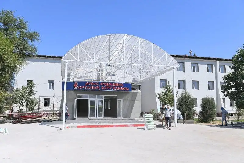 Arys qalasynda 7 áleýmettik nysan tolyq qalpyna keltirildi
