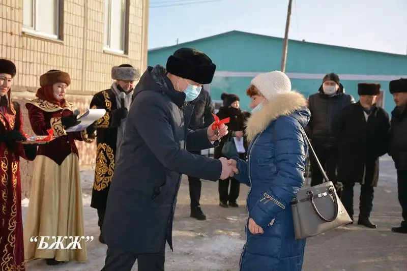 Qaraǵandy oblysynyń Doskeı aýylynda 39 otbasy baspanaly boldy