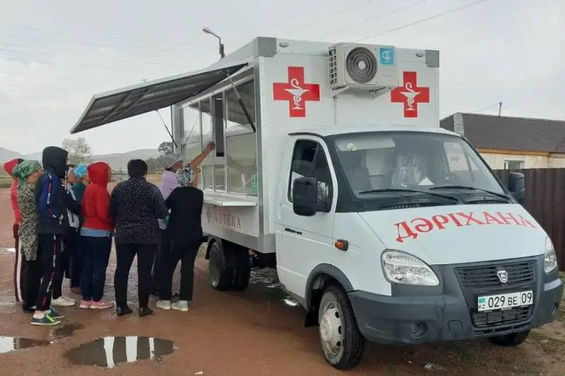Qaraǵandy oblysynyń shalǵaı aýdandarynda kóshpeli dárihanalar jumys isteıdi
