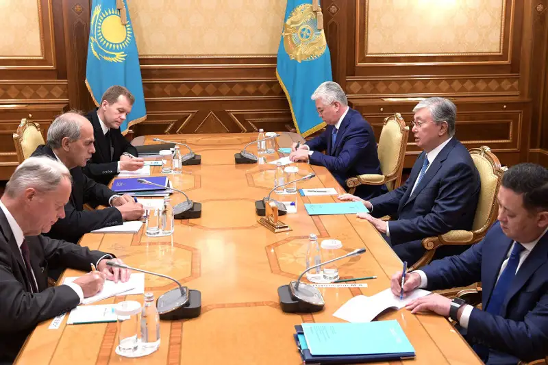 Қасым-Жомарт Тоқаев Еуропалық Одақтың арнайы өкілі Петер Бурианды қабылдады