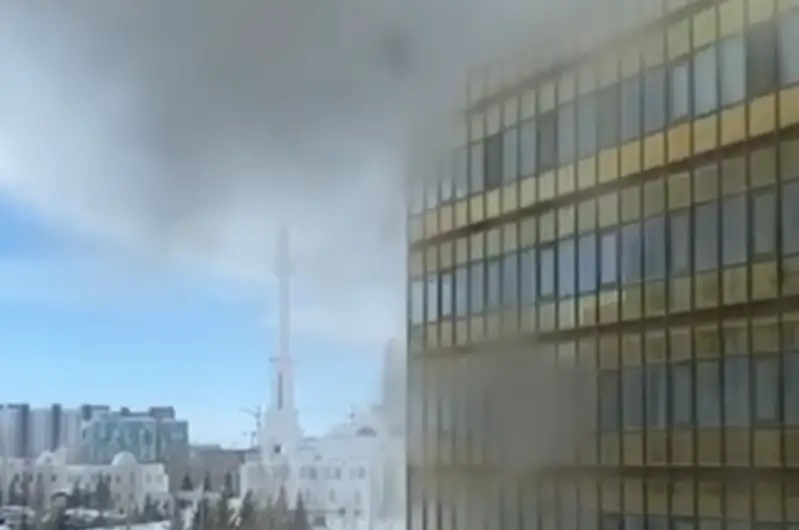 Elordanyń sol jaǵalaýyndaǵy dámhanadan órt shyqty