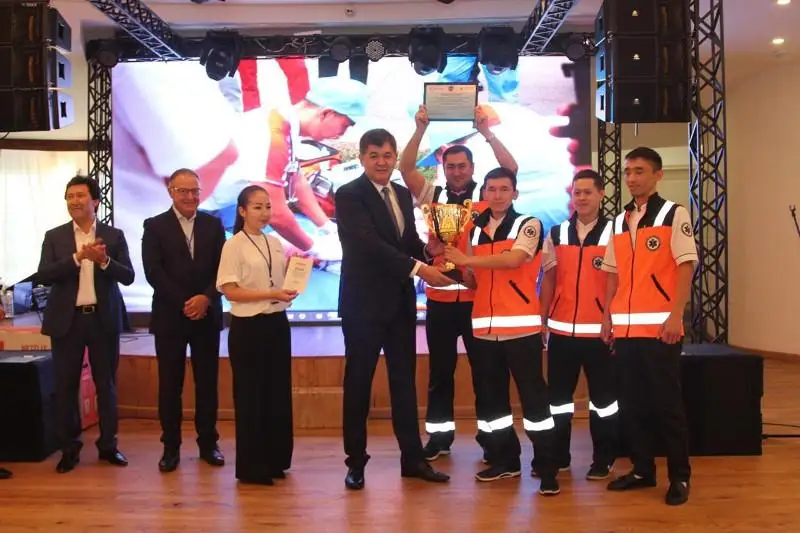 Elordalyq jedel járdem brıgadasy Qazaqstanda úzdik dep tanyldy