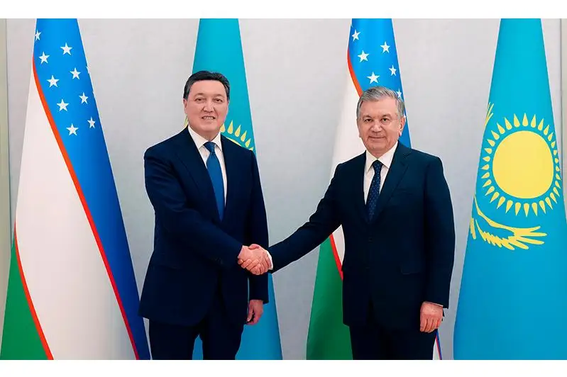 Asqar Mamın Ózbekstan Prezıdentimen kezdesti