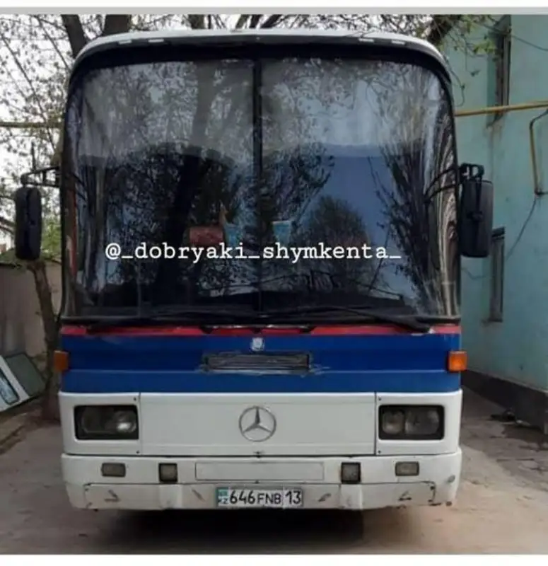 Koronavırýs juqtyrǵan shymkenttik mingen avtobýstyń nómiri jarııalandy