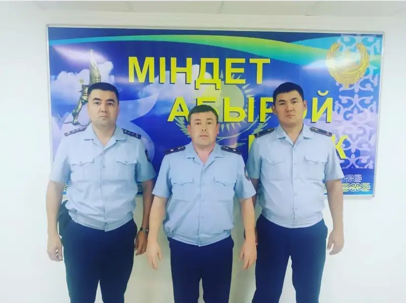 Қызылордада 17 адамды өрттен құтқарған полицейлер: Біз өз міндетімізді орындадық