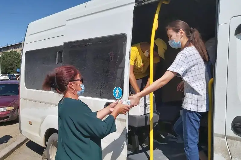 Atyraý oblysynda birrettik shprıtster halyqqa tegin taratylýda