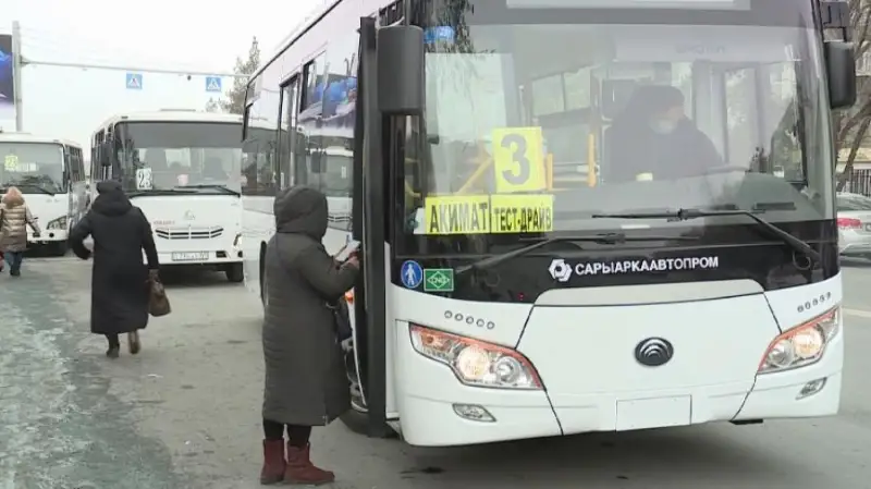 Taldyqorǵanda 10 qańtar kúni qoǵamdyq kólikter tegin qatynaıdy