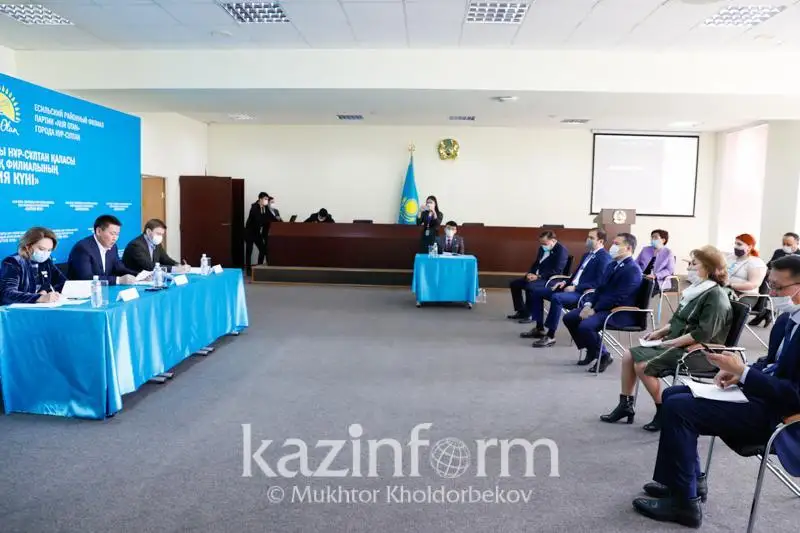 Elordada Nur Otan partııasynyń «Partııa kúni» jobasy tanystyryldy