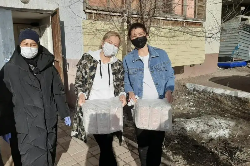 Qaraǵandylyq kásipkerler kópbalaly jáne az qamtylǵan 400 otbasyna kómektesti