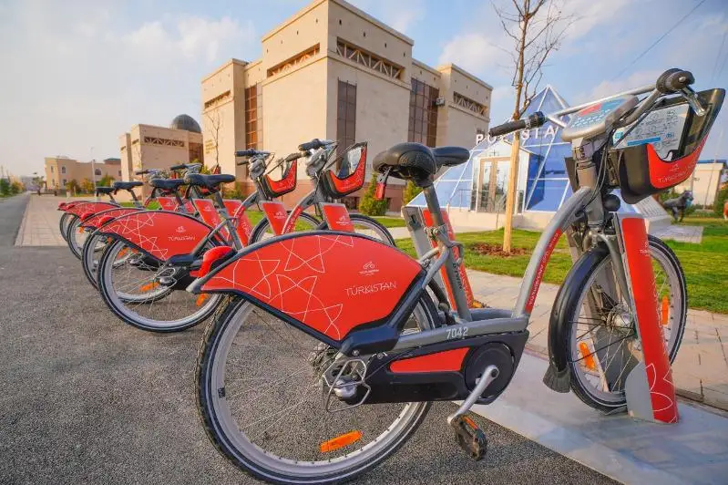 Túrkistanda «Turkistan bike» stantsııalary qaıta iske qosyldy