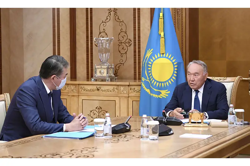 Elbasy Áset Isekeshevti qabyldady