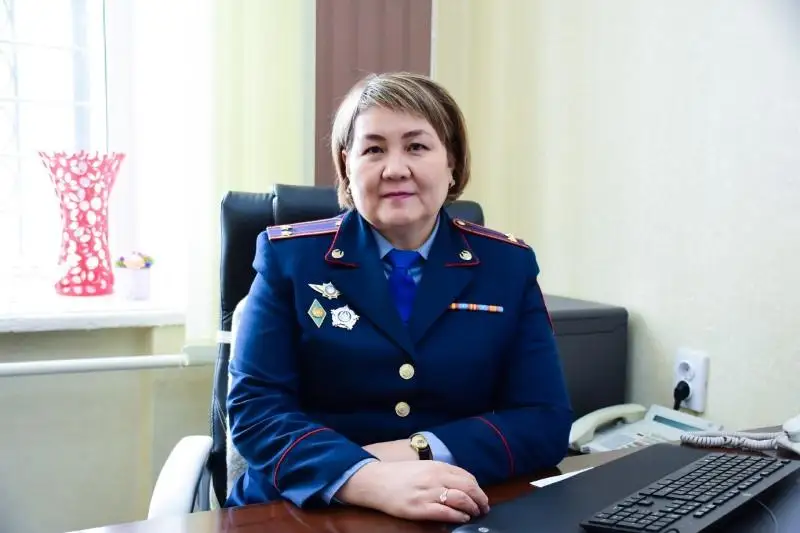 Polıtsııa podpolkovnıgi Ǵalııa Ábildına: Túsken ortań tárbıelep alady