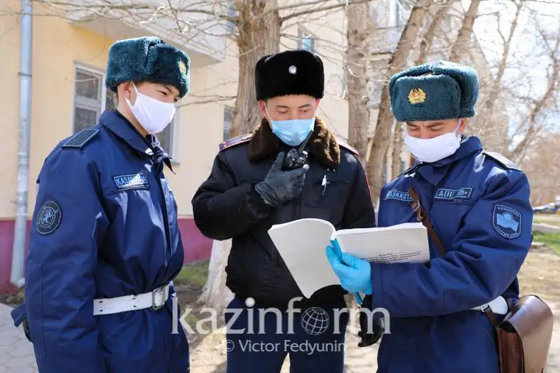 Polıtsııa elordada karantın rejıminiń saqtalýyn qalaı qadaǵalaıdy