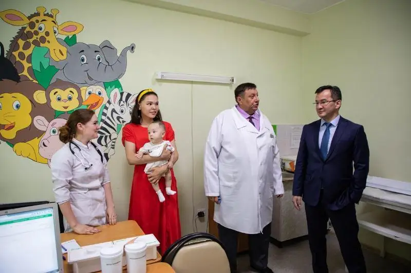Temirtaýda balalar emhanasy jáne áıelder konsýltatsııasy ashyldy