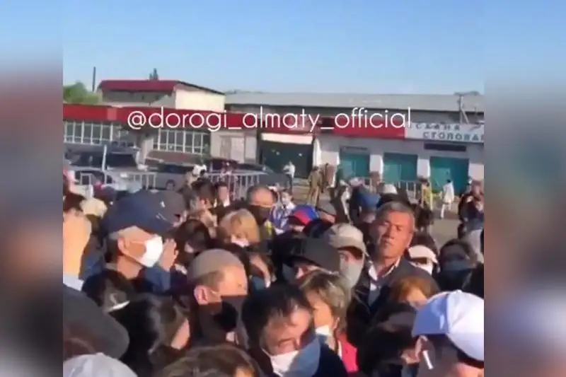 Блокпостағы ахуал тұрақты – Алматы полициясы