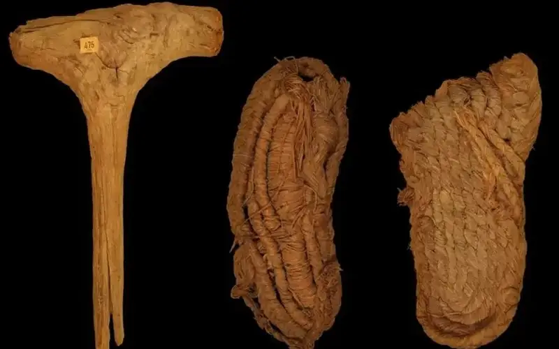 Молоток и сандалии возрастом около 6000 лет нашли в Испании