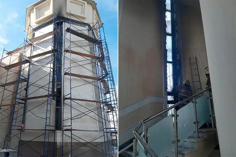 Semeıdegi Abaı teatrynda órt shyqty