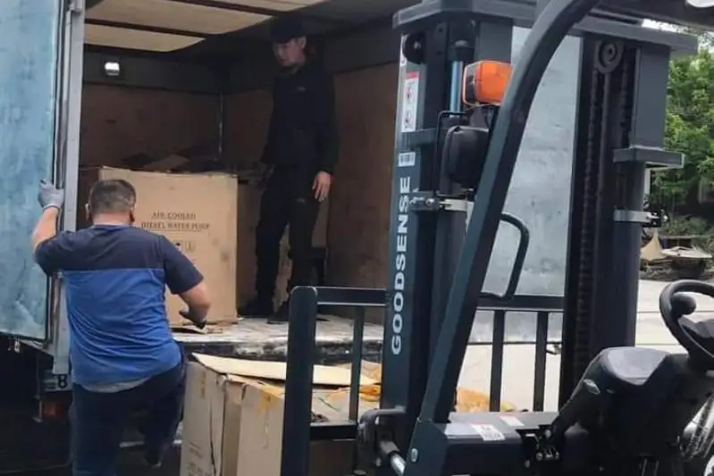 Sý tasqyny bolǵan aımaqqa Shymkentten sý sorǵysh tehnıkalar jóneltildi