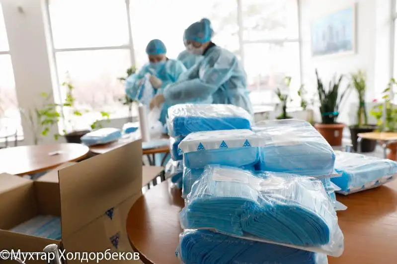 Elorda dárihanalaryna 8 mln maska tústi