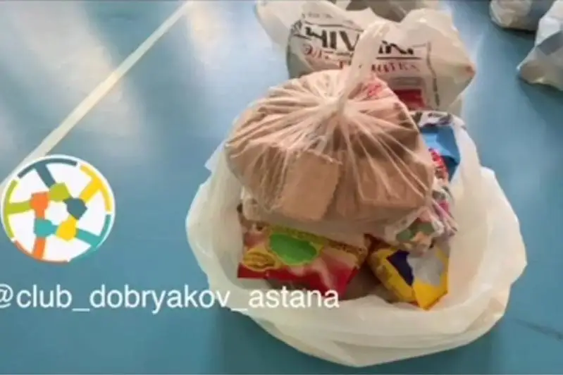 Qaıyrymdylar klýby elordalyq 1000 otbasyna kómek kórsetti