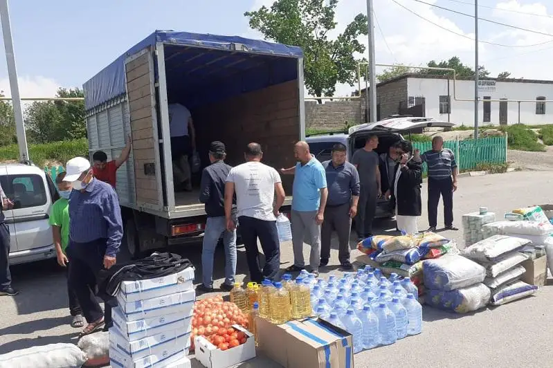 Saryaǵash turǵyndary qıyn sátte maqtaaraldyqtarǵa kómek jiberdi