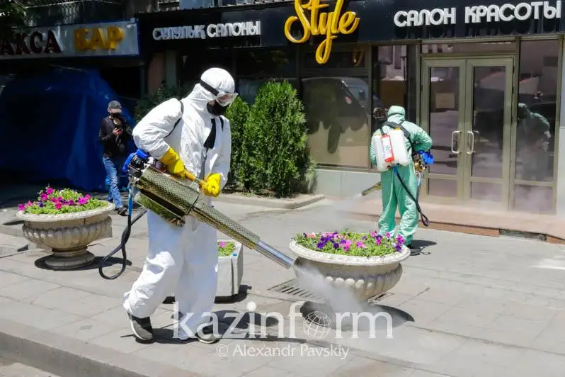 Almatyda qandaı nysandar  dezınfektsııaǵa jabyldy