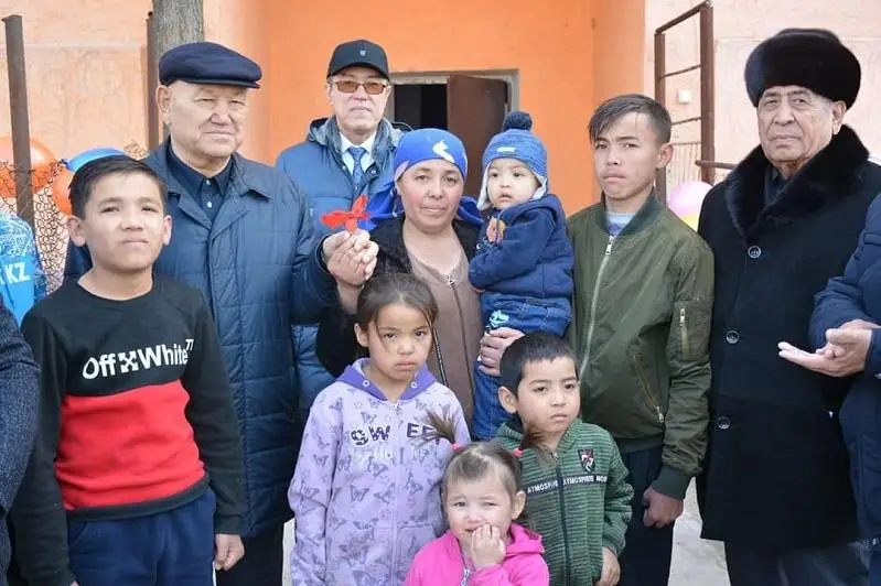 Qaıyrymdy jandar 12 otbasyna baspana syılady -  Túrkistan oblysy