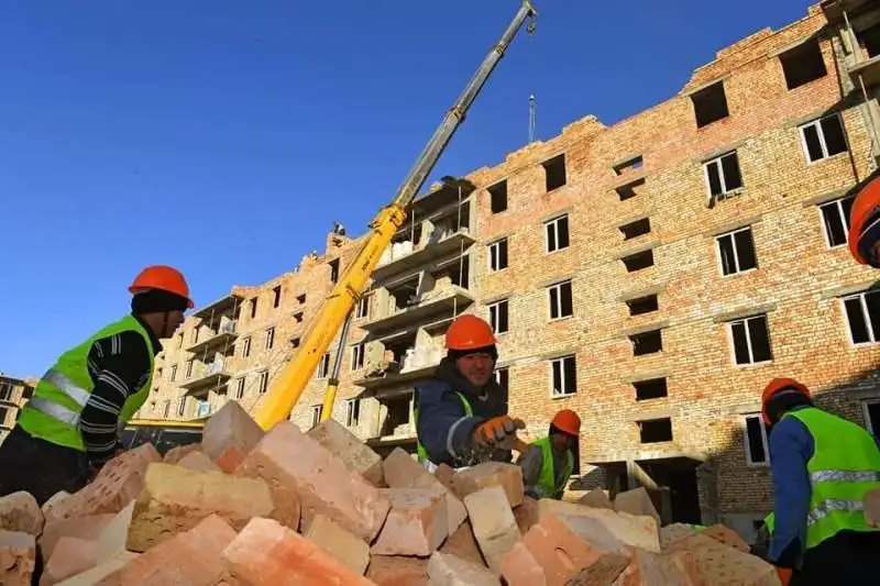 Túrkistanda da, Arysta da qurylys qarqyny báseńdemeıdi