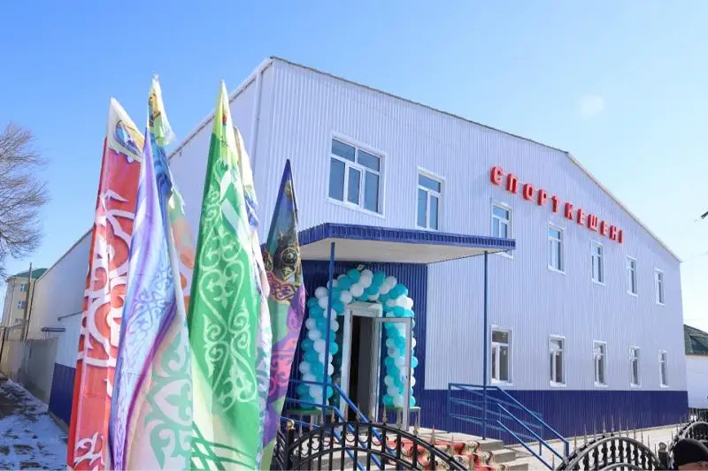 Dinı basqarma Mańǵystaý oblysynda sport keshenin salyp, el ıgiligine tapsyrdy