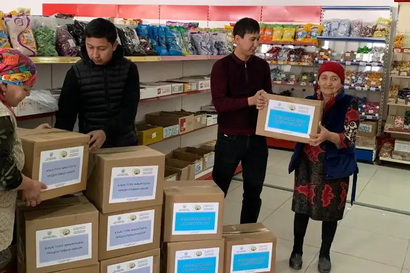 Созақ ауданында кепілді әлеуметтік пакеттер үлестіріле бастады – Түркістан