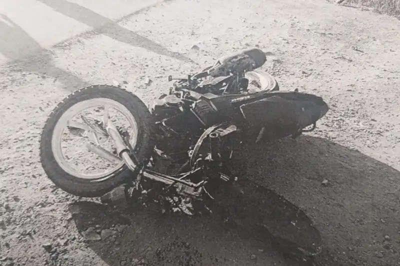 Petropavlda mototsıkl men avtokólik soǵylyp, 2 adam zardap shekti