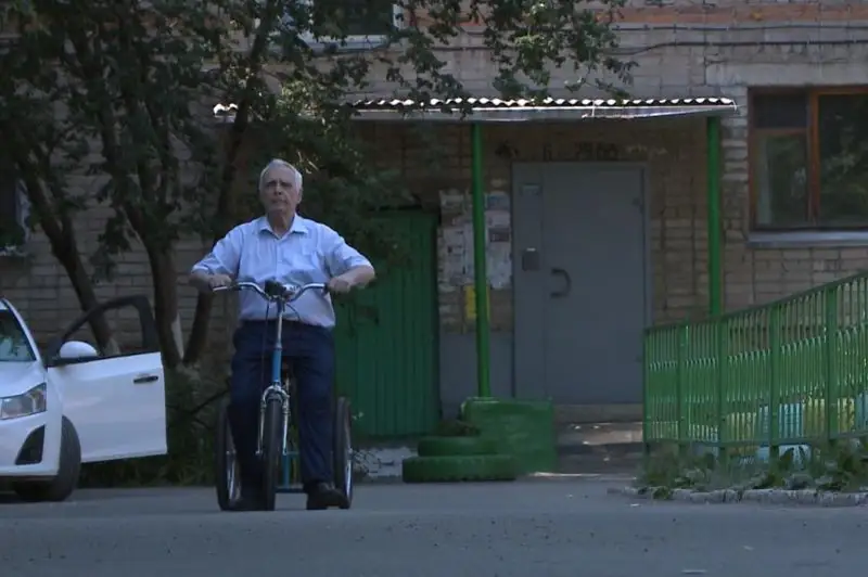 Петропавл тұрғыны мүгедектер мен қарттарға арнап, велокат жасап шығарды
