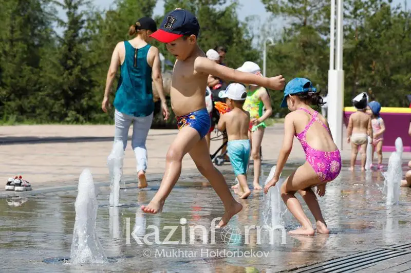 Qazgıdromet: Demalys kúnderi elordada aýa temperatýrasy +35 gradýsqa deıin kóteriledi