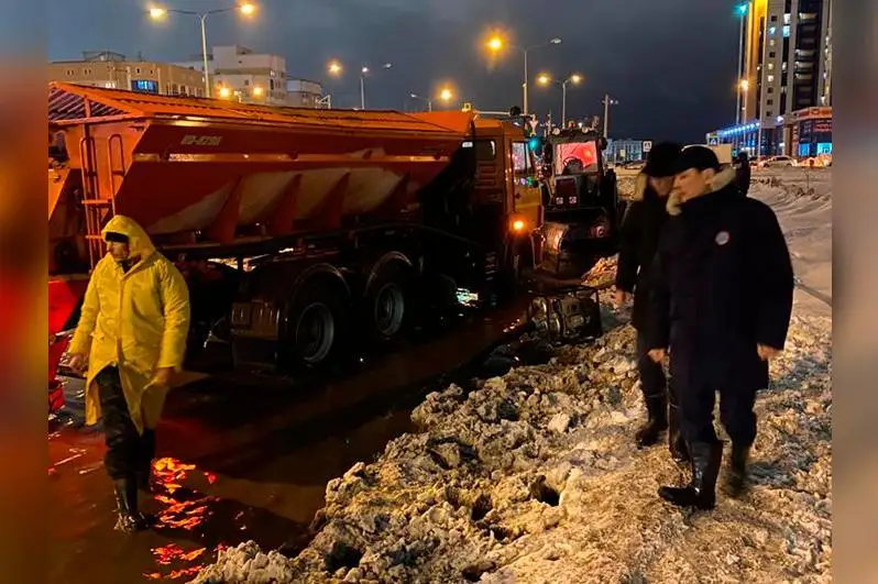 Elordada kóktaıǵaqqa baılanysty kommýnaldyq qyzmetter kúsheıtilgen rejımge kóshti