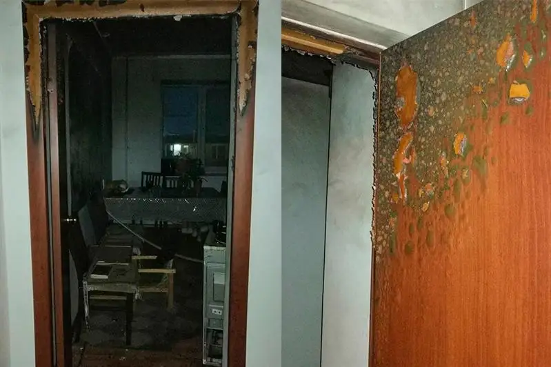 Óskemende balalar qaraýsyz qaldyrylǵan páterde órt shyqqan