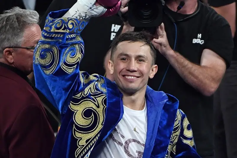 DAZN Gennadıı Golovkınniń basty bes jetistigin atady