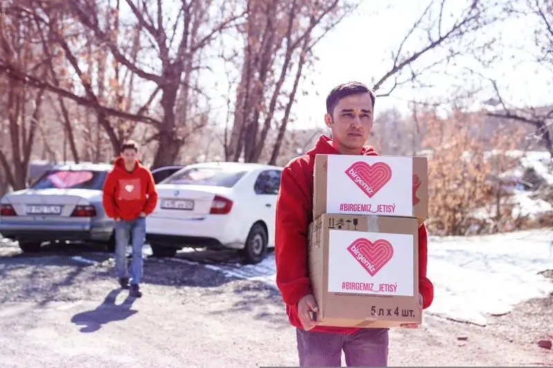 Almaty oblysynda volonterler sany eki esege artty