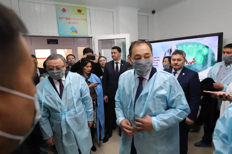 Үкіметтің жұмыс тобы Ақтөбедегі оқшаулау орындарының дайындығын тексерді