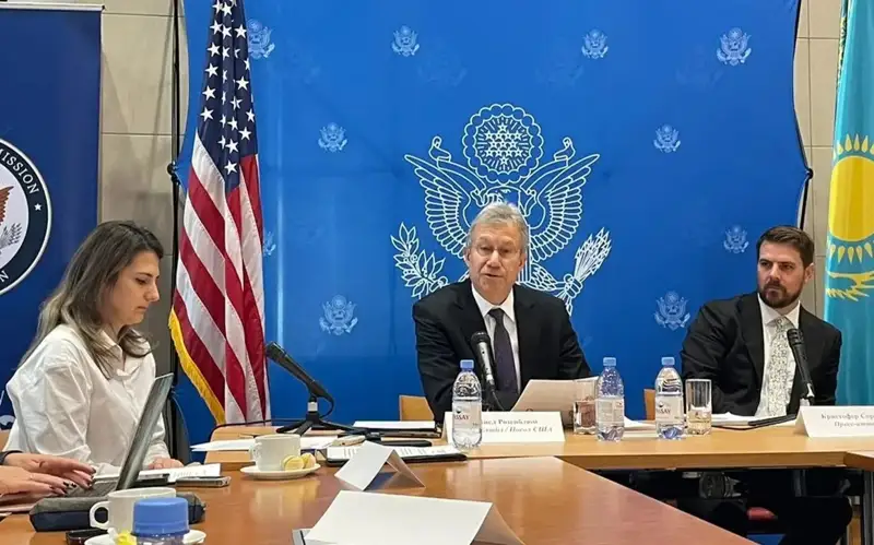 Roundtable at the U.S. Embassy in Astana